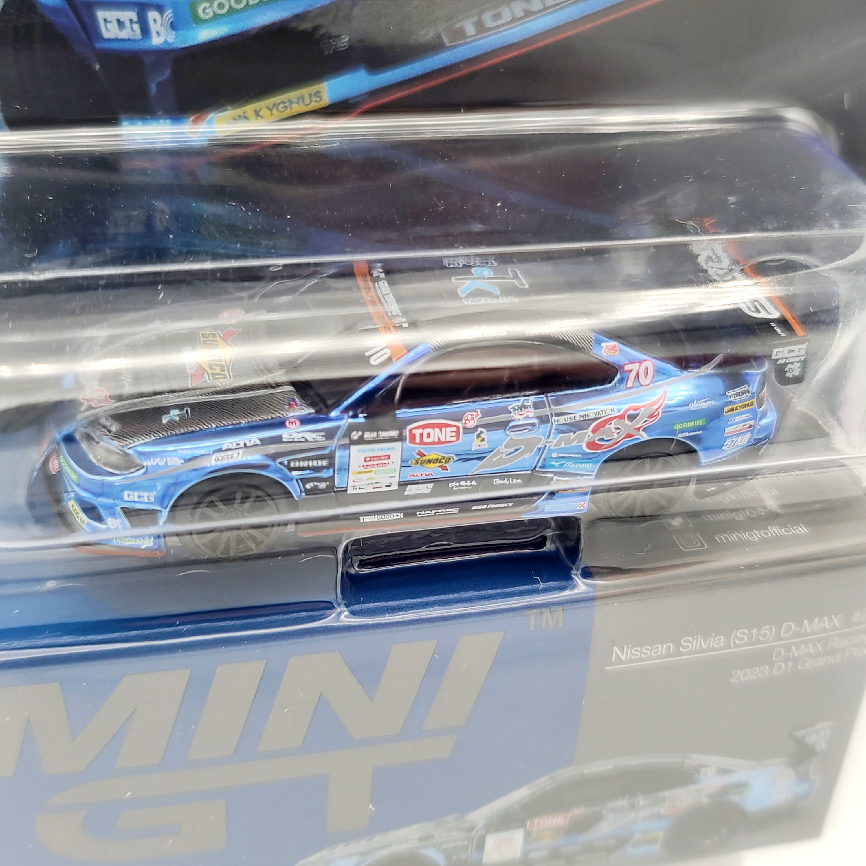 MINI GT Nissan Silvia S15 D-MAX #70 - 1:64, 2023 D1 Grand Prix (2025 Limited Edition)